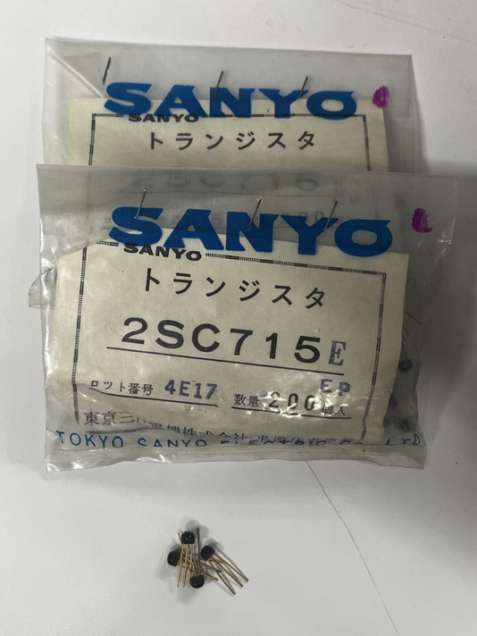 2SC715E Silicon Transistor NPN Sanyo