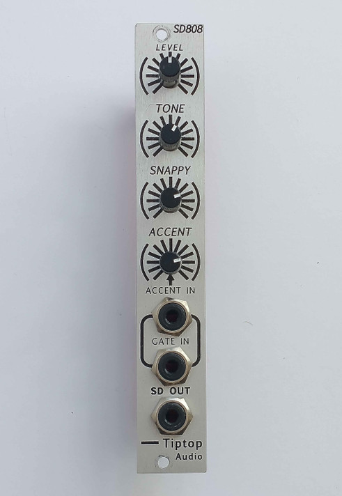 Introducing the SD808, a drum module that brings the TR-808’s analog snare drum sound to the Eurorack modular synth format.