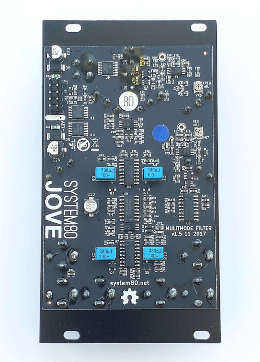 back of module showing circuit board