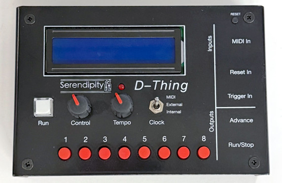 The D-Thing is a device that adds significant capabilities to the DFAM (or Edge) sequencer.