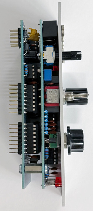 The Turing Machine makes music for you. It's a binary sequencer, based around a 16 bit memory circuit called a shift register.