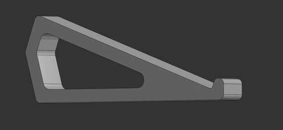 The synthCube angled desktop stand is an angled stand / gear holder designed for a modular case, production boxes, etc.