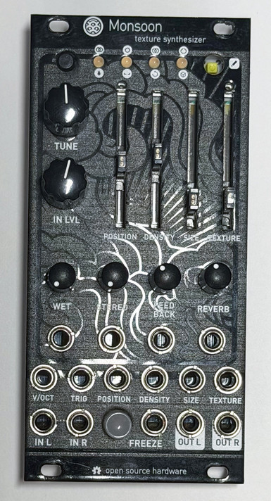 This is the Monsoon Texture Synthesizer based on Clouds by Mutable Instruments.
