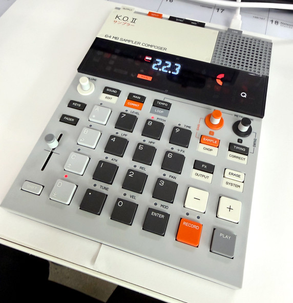 EP–133 K.O. II is a powerful sampler, sequencer and composer.