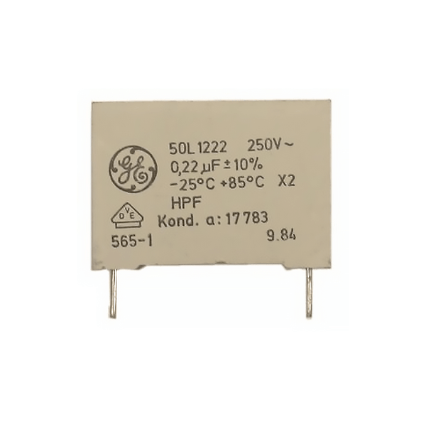 GE .22 µF. 250V 10%