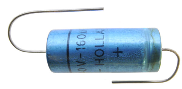 Amperex 160 µF. 40V