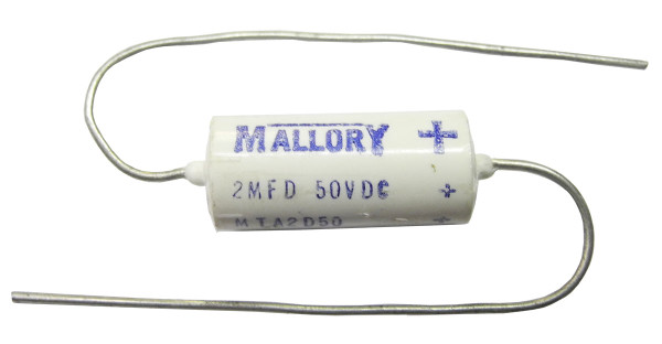 Mallory MTA Series 2 μF 50V