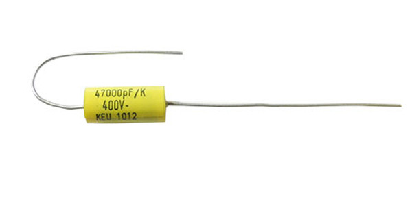 Iskra KEU .047 µF. 400V Axial