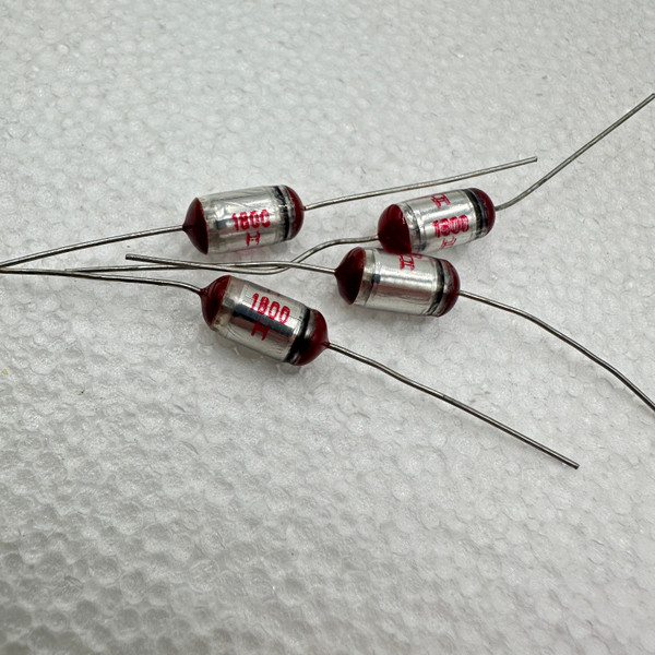 1800pf 1.8nf Axial Polystyrene Capacitor 630V 3% 1n8 .0018uf