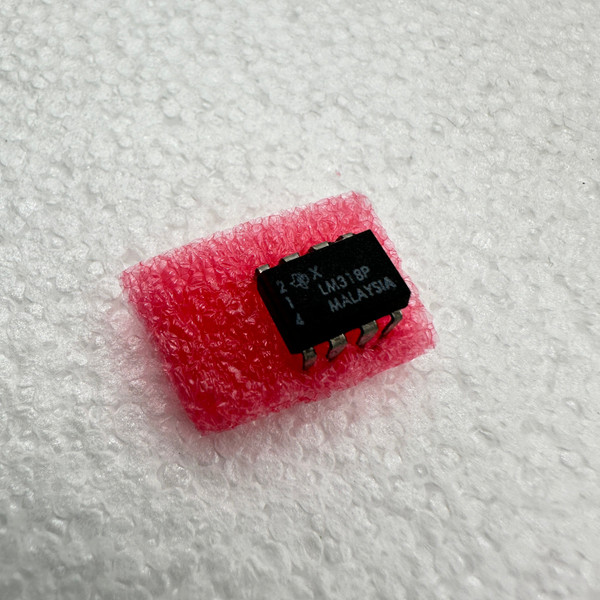 LM318P Op-Amp DIP-8 Texas Instruments - Rare & Reclaimed