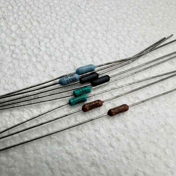 RN55C - MULTIPLE VALUES Metal Film Resistors 1/10w Rating 1/4W Size Military Spec