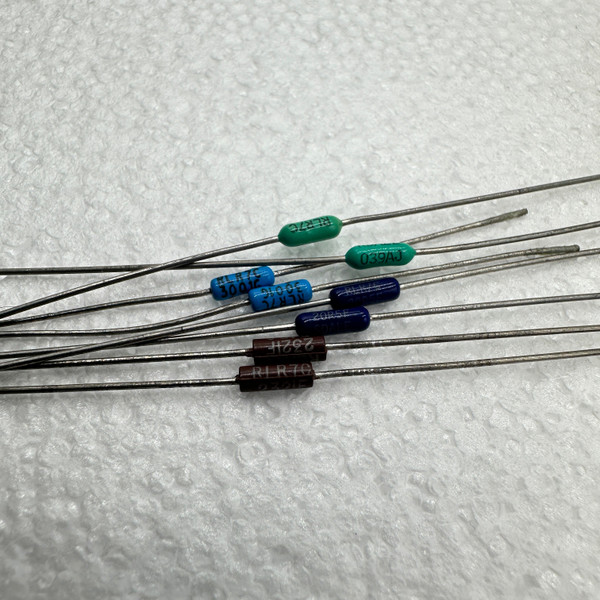 RLR7 / RLR07 - MULTIPLE VALUES: 750R-10K 1/4w Military Spec Metal Film Resistors Non-Inductive