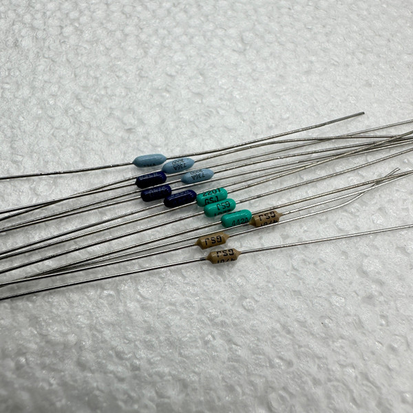 RLR05 - MULTIPLE VALUES: 27K-1M 1/8w Low Noise Military Spec Metal Film Resistors