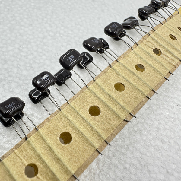 5 PACK 100pf 500v G Silver Mica Capacitors CD .1nf