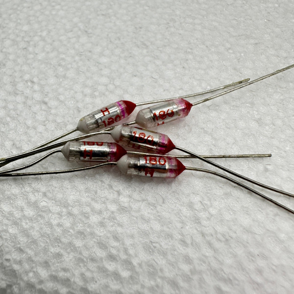 180pf Axial Polystyrene Capacitor 160V 3% .18nf