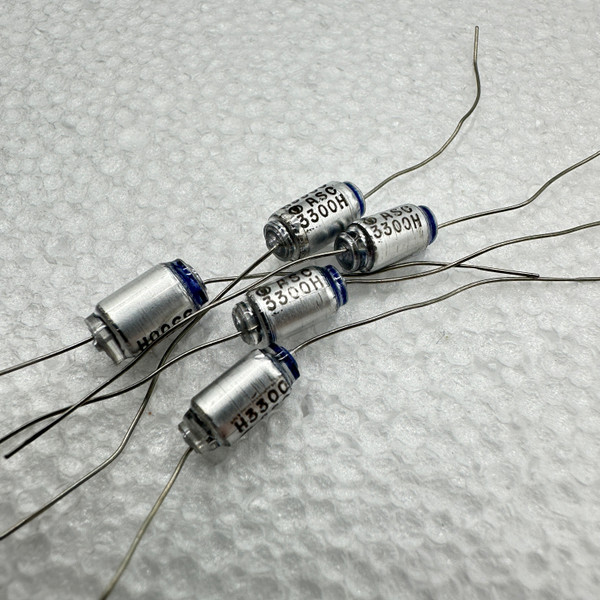 3300pf 3.3nf Axial Polystyrene Capacitor 63V 3% 3n3 3.3nf .003uf