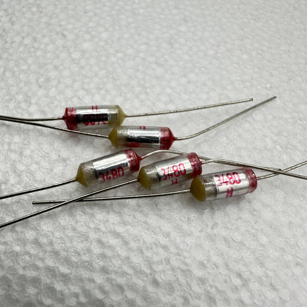 3480pf 3.5nf Axial Polystyrene Capacitor 160V 3% 3n5 .0035uf