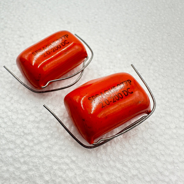 Sprague Orange Drop 277P 2uf 200v Metal Film Capacitor 2000nf