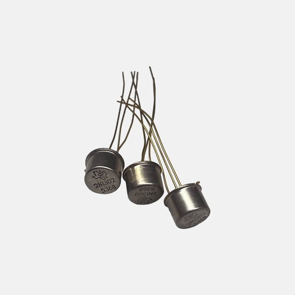 2N1302 Germanium Transistor NPN TI Gold Lead