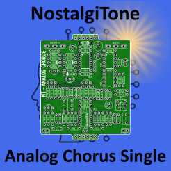 NostalgiTone Analog Chorus: Premium CE-2 Design of the Iconic Chorus