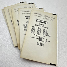 2.4K 1/4w 5% Stackpole Carbon Comp Resistors NOS