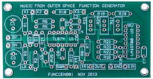Battery Powered Function Generator PCB - synthCube