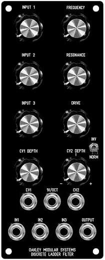 Oakley Modular 5U Discrete Ladder Filter MOTM