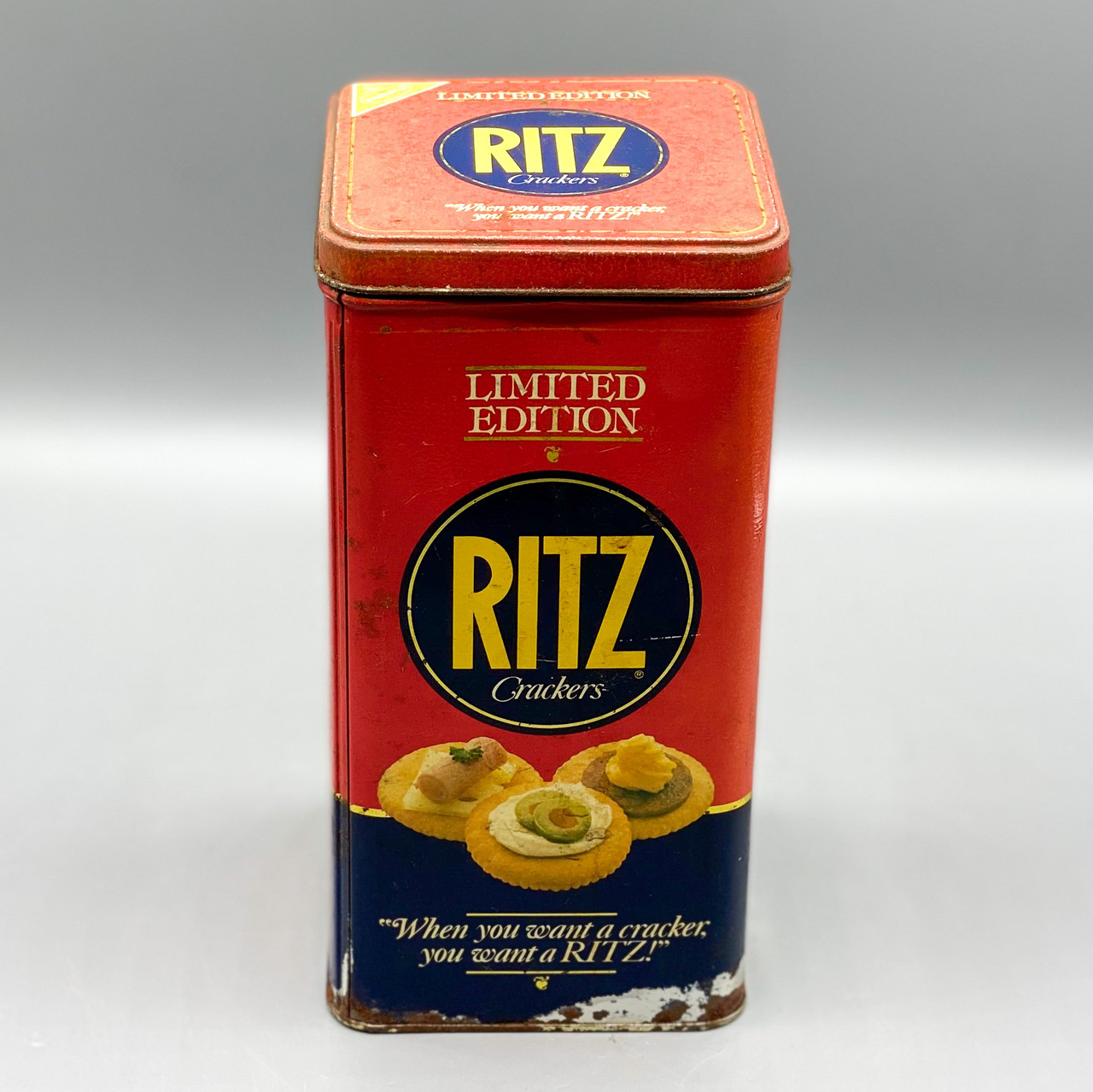 1987 Ritz Crackers Tin - Ocean Springs Mercantile