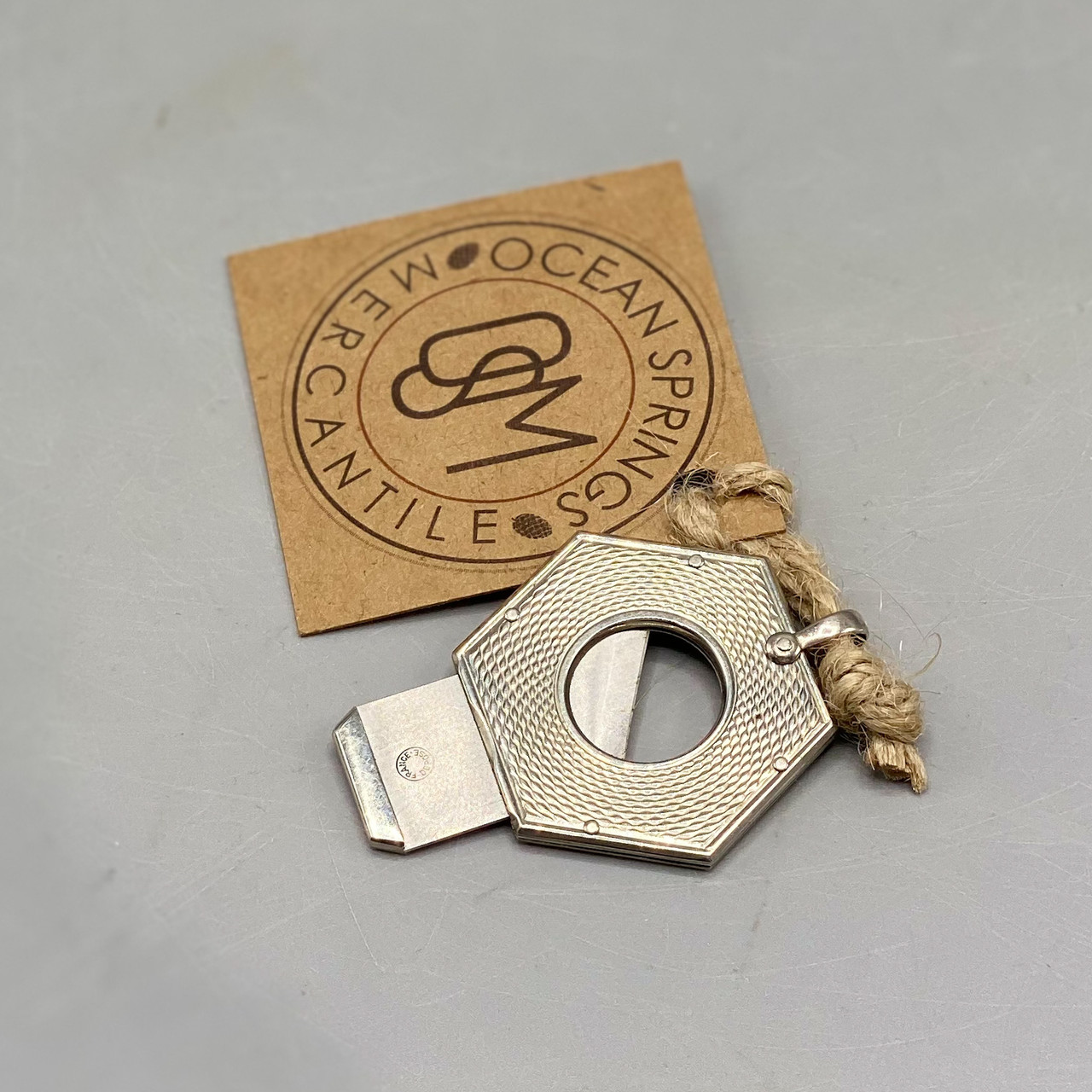 Vintage Eloi Pernet S.P. Hexagon Cigar Cutter - Ocean Springs