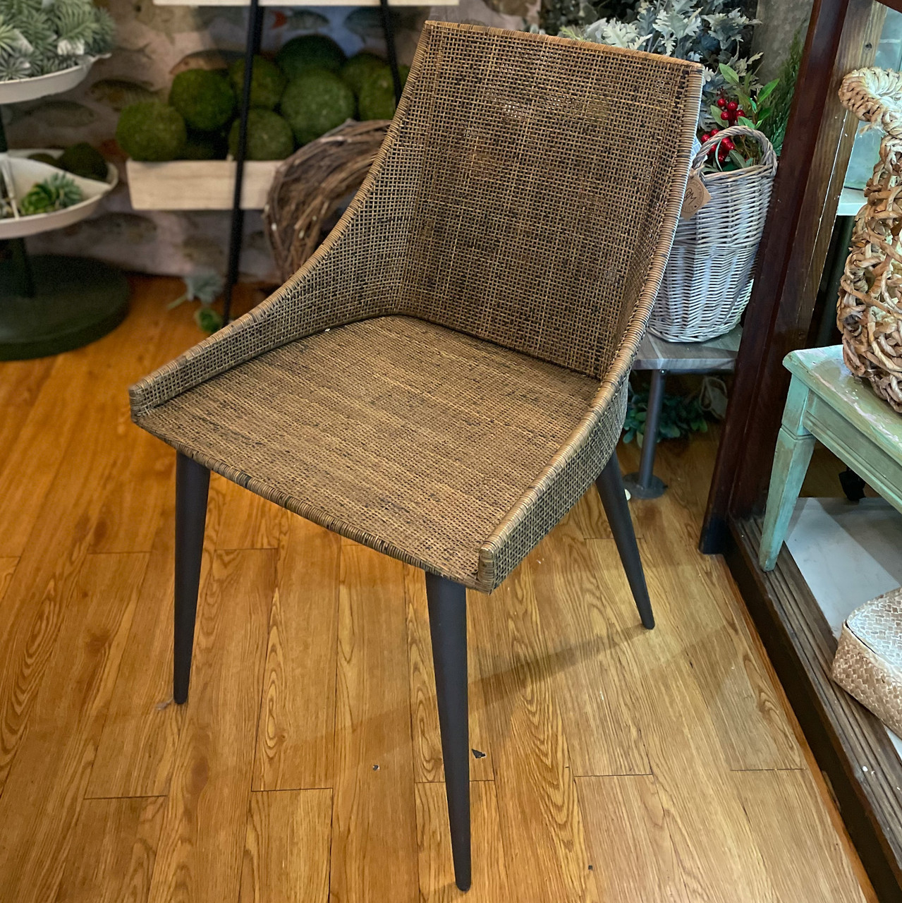 Cane Dining Arm Chair - Ocean Springs Mercantile