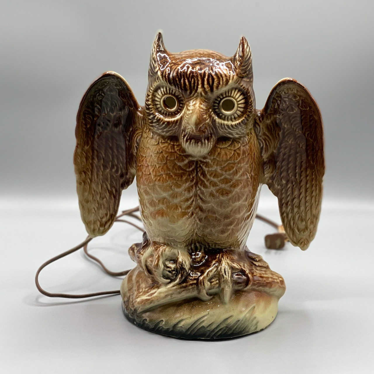 1950s Kron Owl TV Lamp - Ocean Springs Mercantile