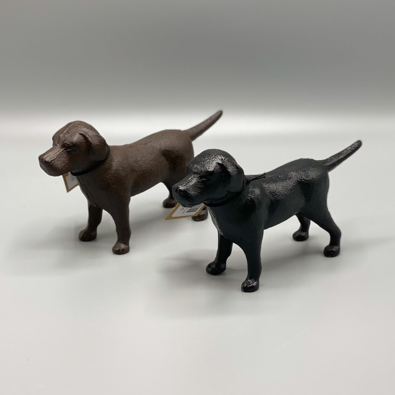 Cast Iron Labrador Dog Figure (2 Colors)