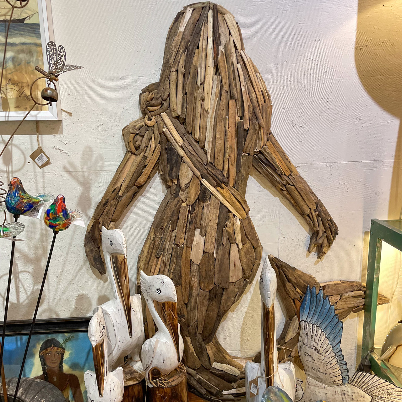 Driftwood Mermaid Wall Art Ocean Springs Mercantile
