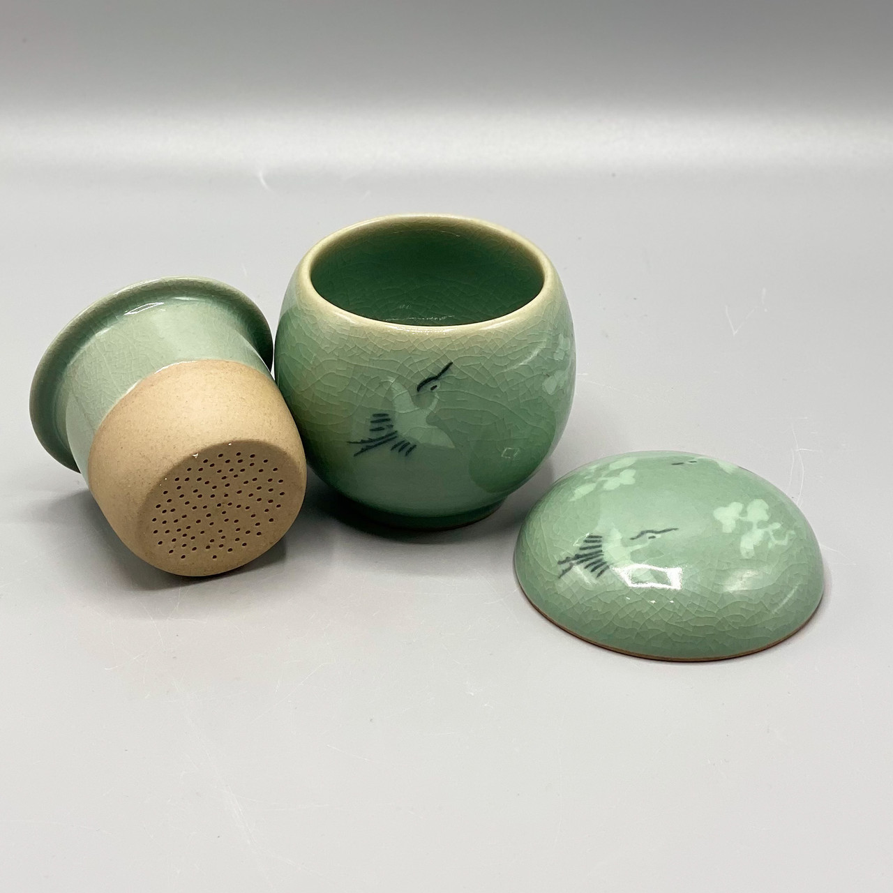 Korean Celadon Teacups