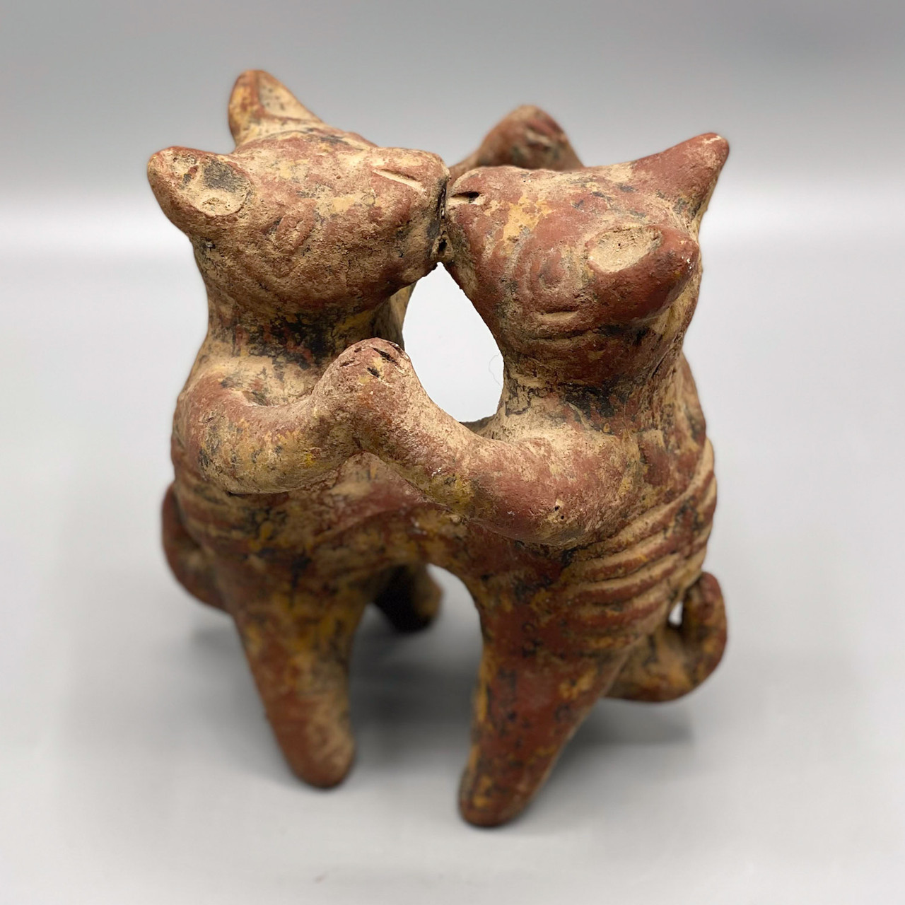 Colima Dancing Dogs Figurine - Ocean Springs Mercantile