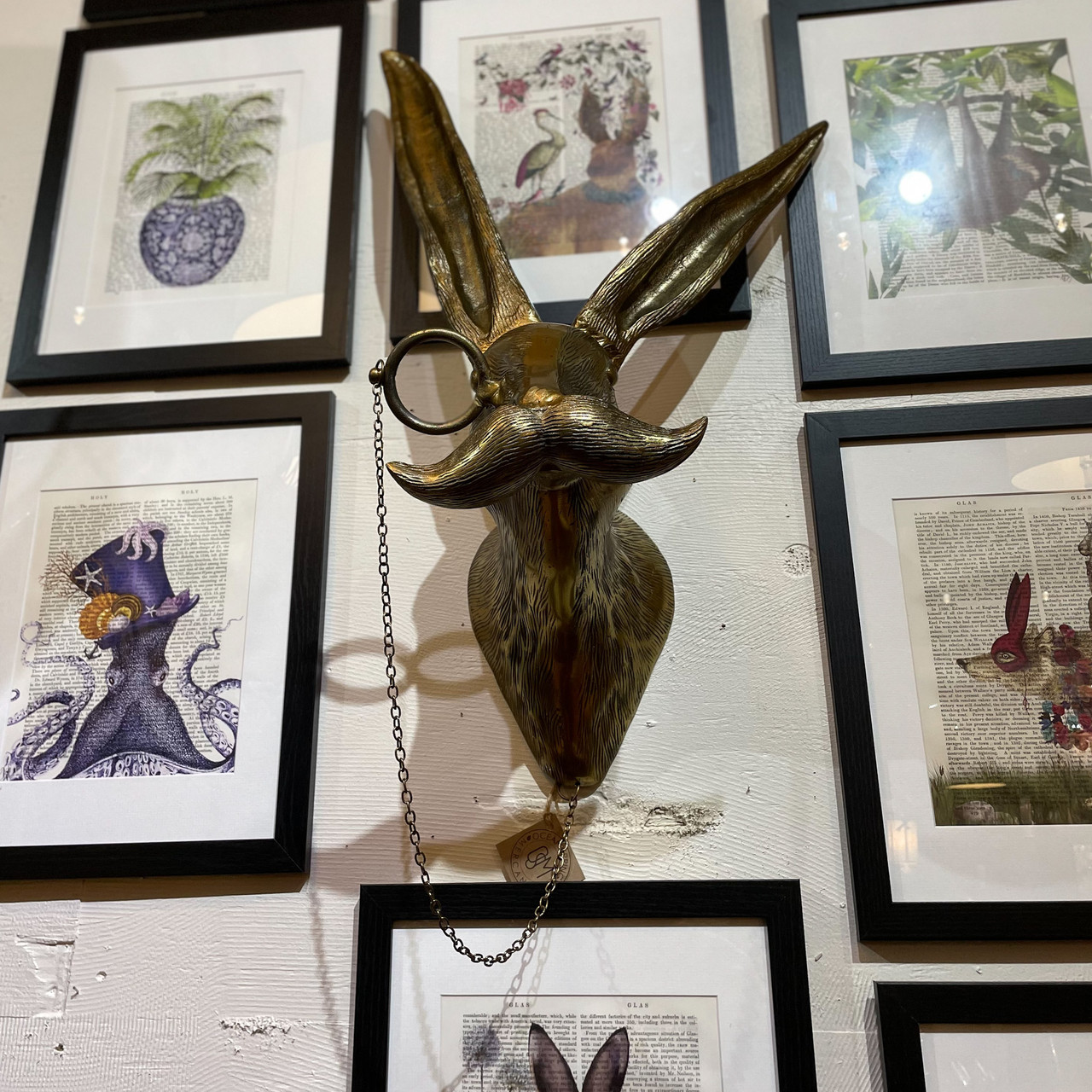 Eric the Rabbit Wall Mount - Ocean Springs Mercantile