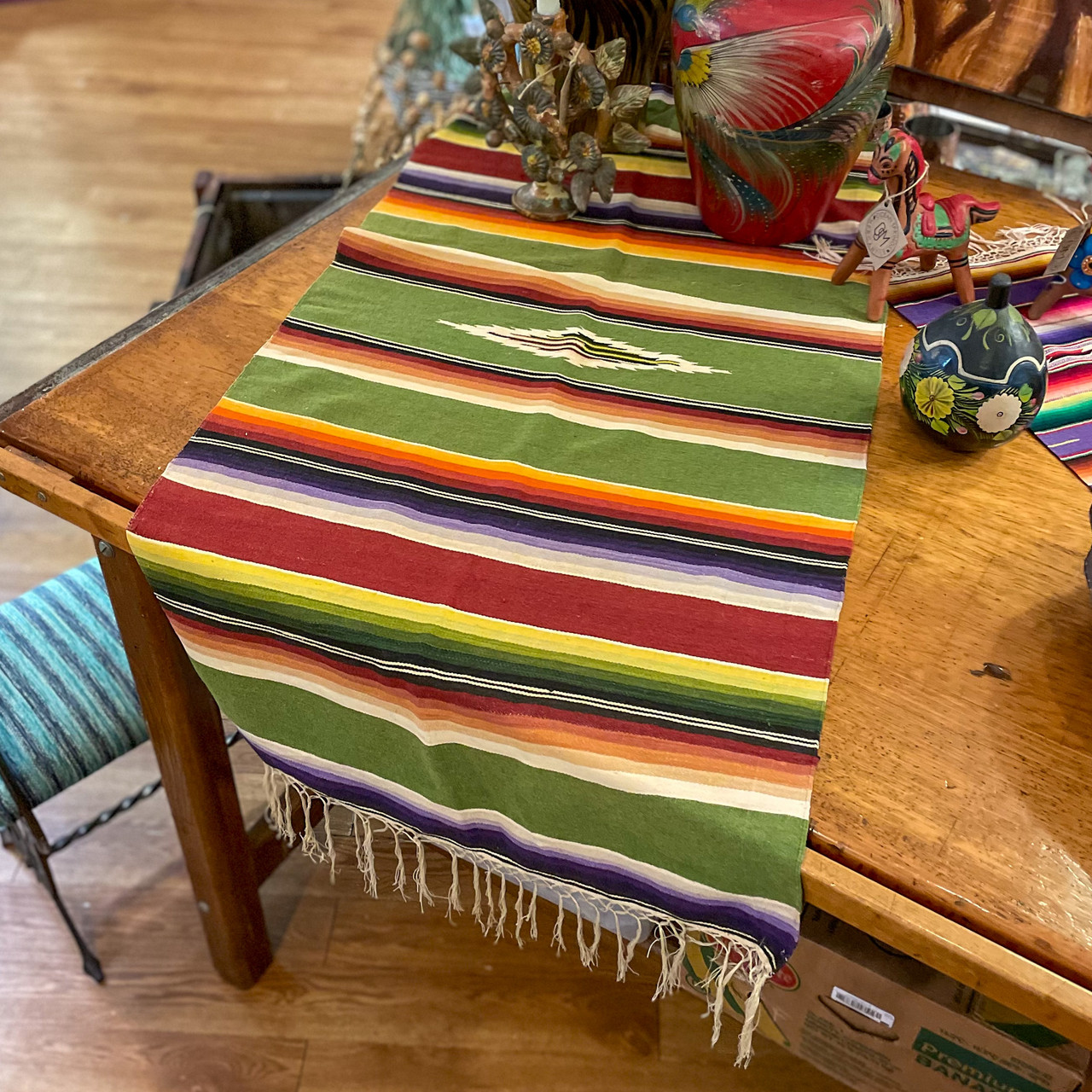 Vintage Serape Runner 49