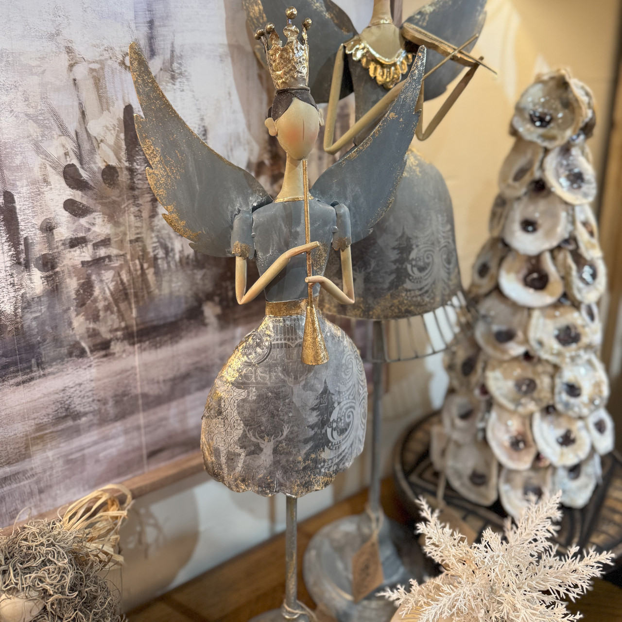 Musical Metal Angel - Ocean Springs Mercantile