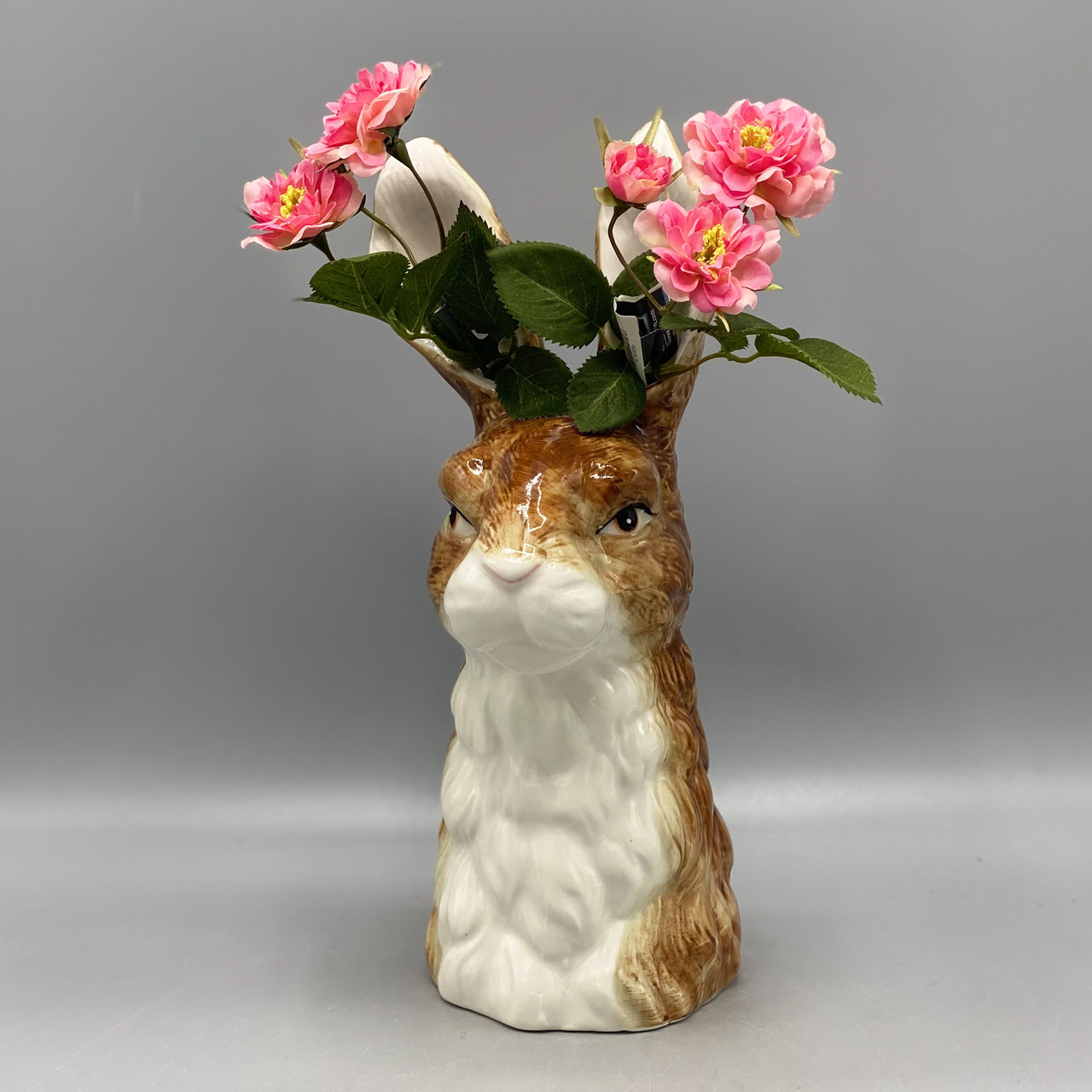 Stoneware Rabbit Vase - Ocean Springs Mercantile