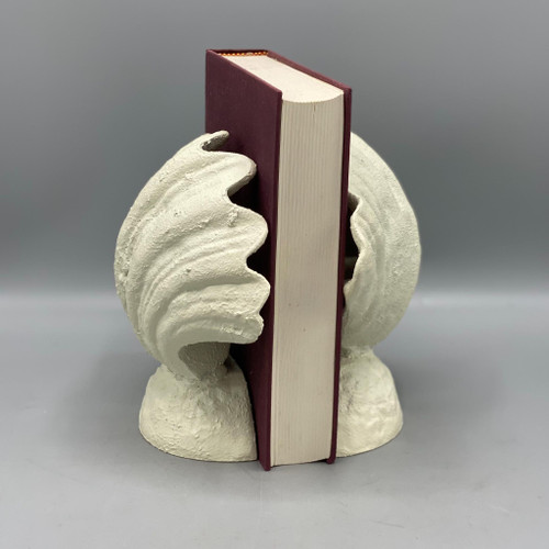 Cast Iron Shell Shaped Bookends