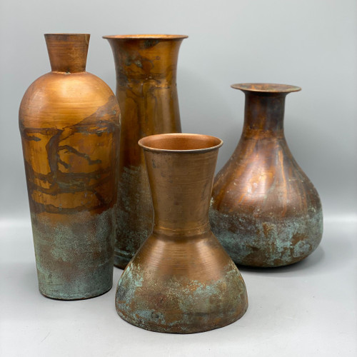 2 Toned Copper Vase
