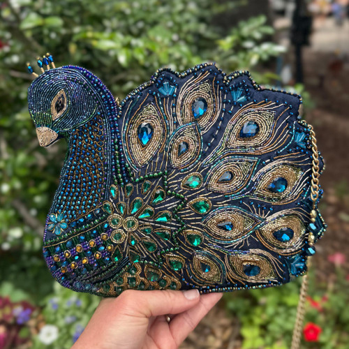 Show Off Peacock Crossbody Handbag
