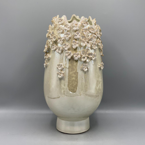 Floral 3D Iridescent Vase