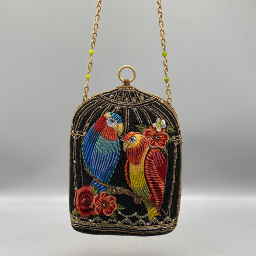 Beak to Beak Parrot Crossbody Handbag