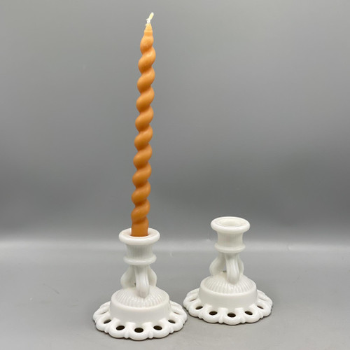Set of 2 Vintage Taper Candle Holders