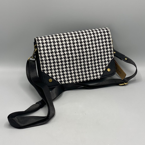 Houndstooth Sling Bag