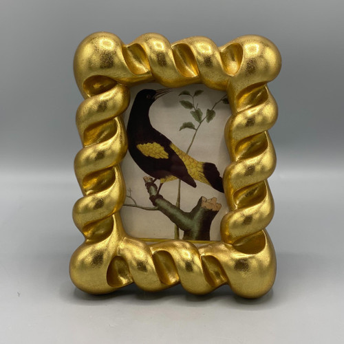 Gold Twisted 4x6 Photo Frame