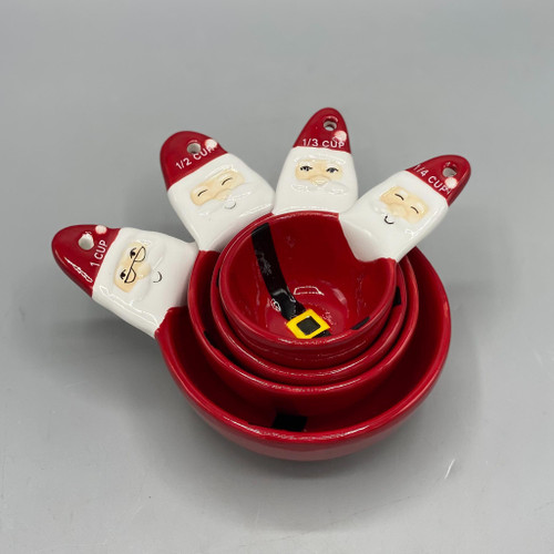 Santa Shaped Measuring Cups