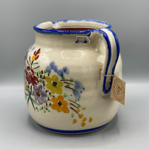 Floral Terracotta Decorative Pitcher