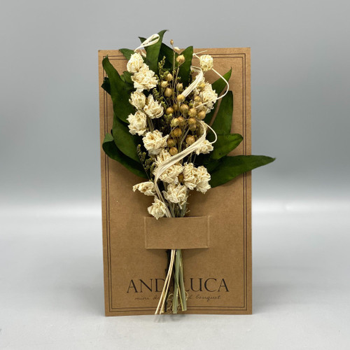 Willow & White Larkspur Mini Bouquet